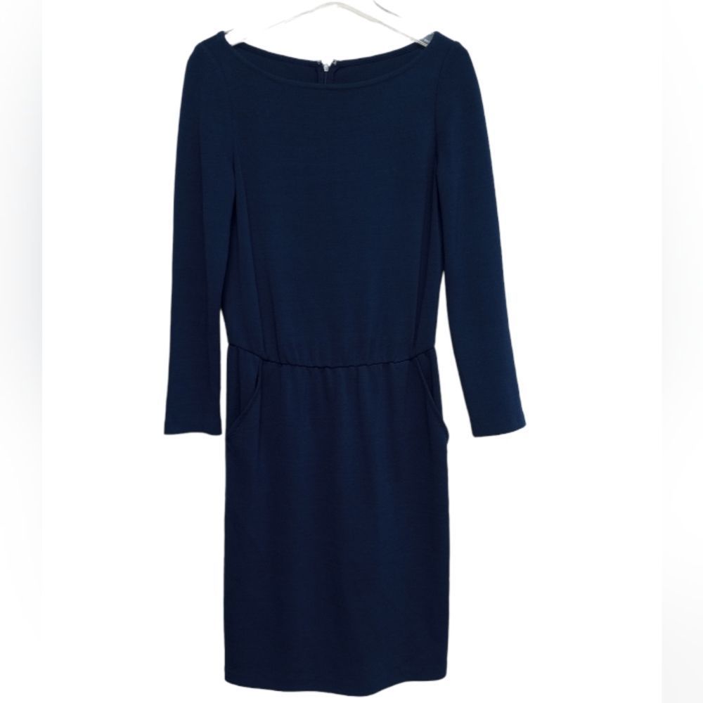 St. John Boutiques Wool/Rayon Long-sleeve Dress, 8
